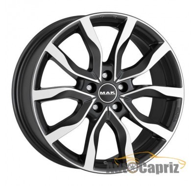 Диски Mak Highlands gun met-mirror R19 W8 PCD5x108 ET45 DIA63.4
